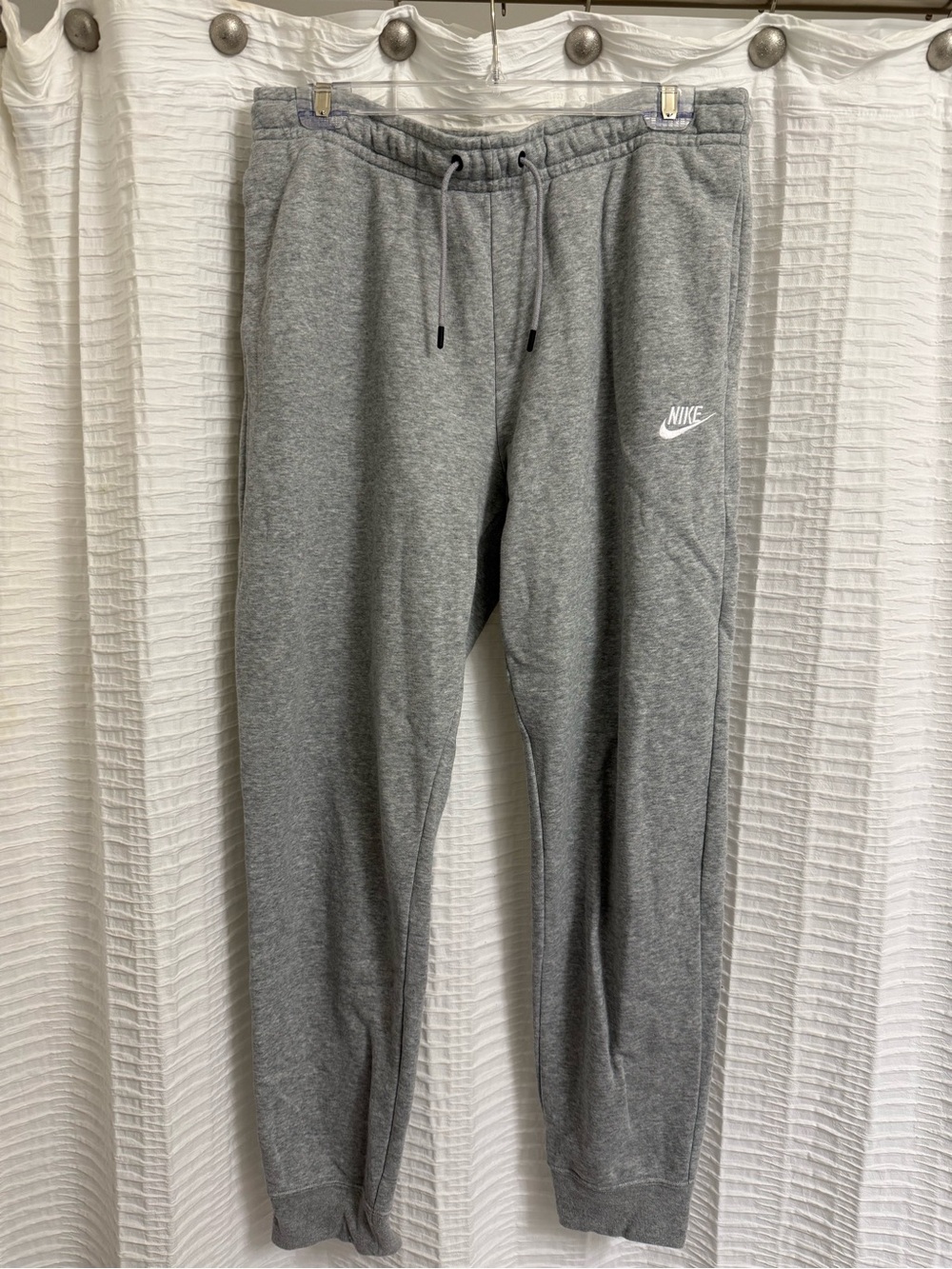 Nike Gray Fleece Joggers
